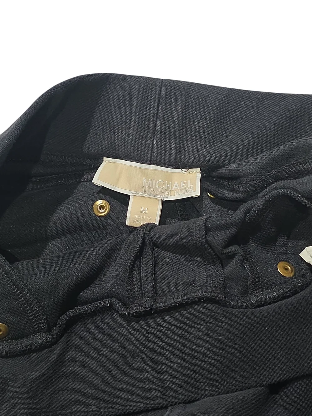 MICHAEL Michael Kors Black Stretch Leggings Size Medium (M) D200